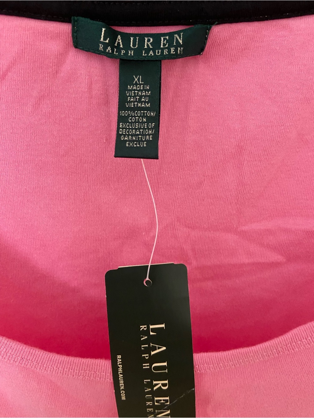 Ralph Lauren Pink Scoop Neck Tank Top - Picture 2 of 3